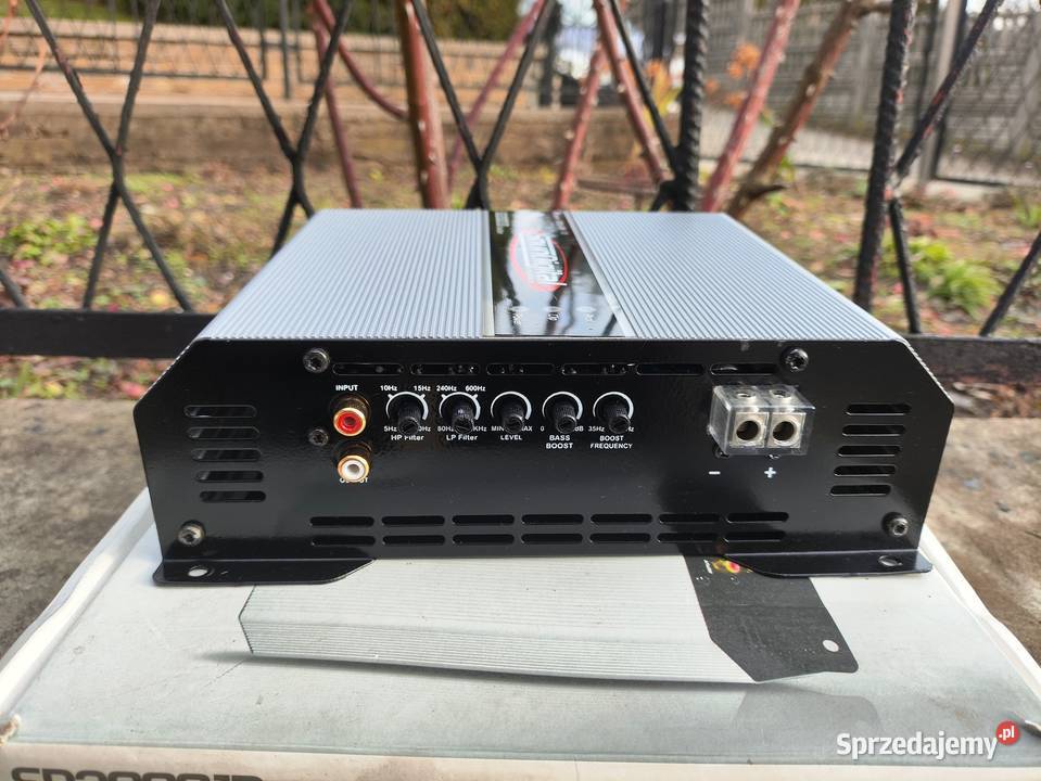 Wzmacniacz samochodowy 1 kanałowy monoblok Niegowonice