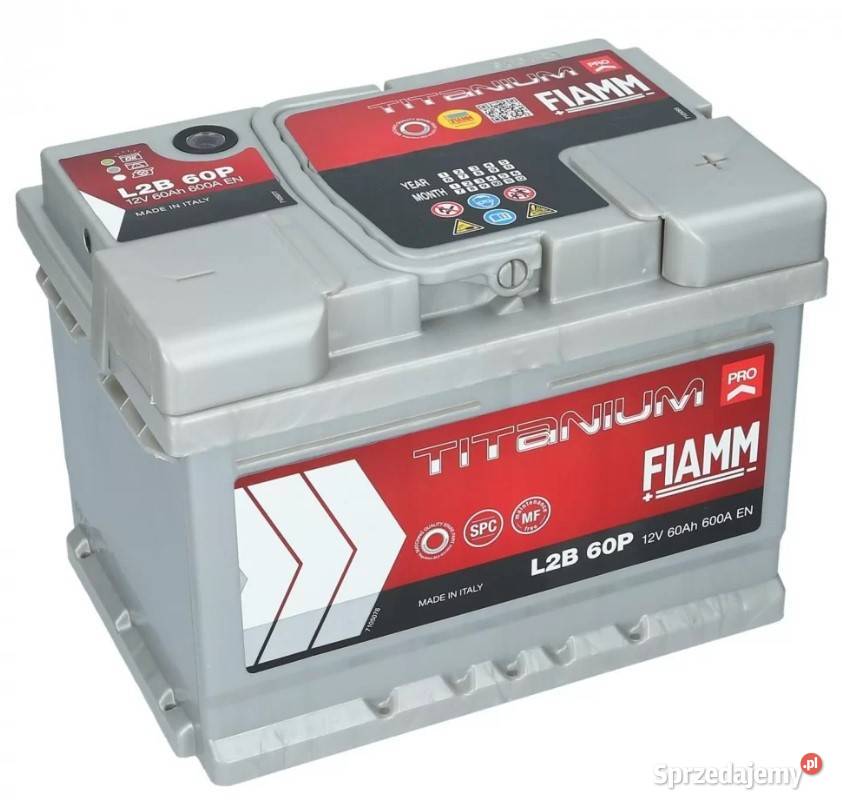 Akumulator FIAMM TITANIUM PRO 12V 60Ah 600A osobowe dolnośląskie Wrocław