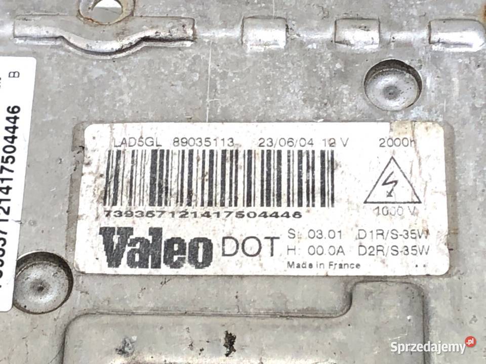 PRZETWORNICA XENON VOLVO S60 I 89035113 0010