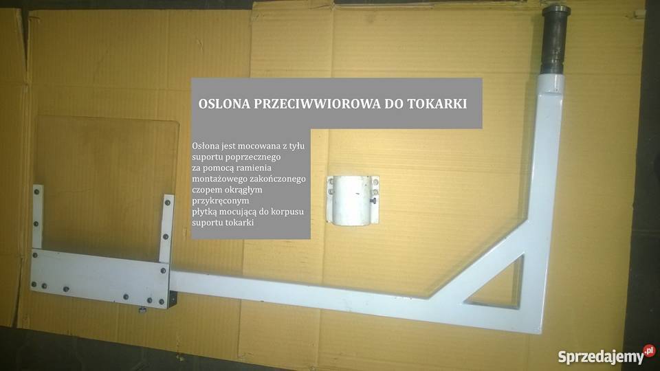 Osłona przeciwiórowa tokarki frezrki wiertarki Pozostałe Kępno
