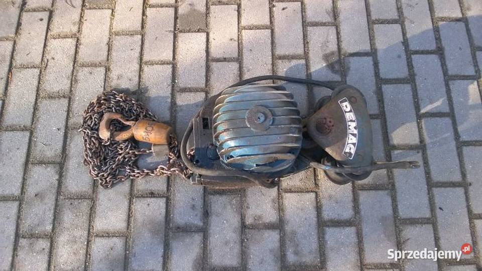 Podnosnik wciagarka DEMAG PK2 wyciag wysylka Pozostałe