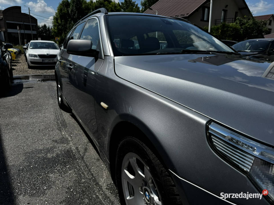 BMW 520 RatyZamiana Gwarancja fajny stan ładny czujnik zmierzchu Gdów