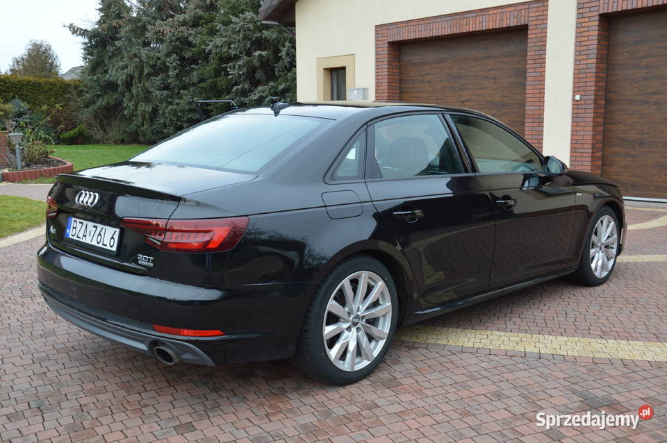 Audi A4 20 Quattro SLine 2018 252 49 Rok produkcji 2018 A4 Warszawa
