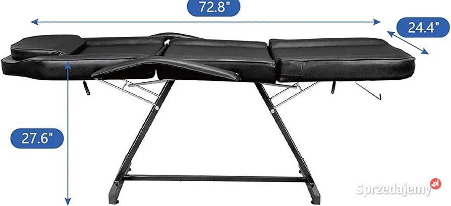 Nowe Łóżko kosmetyczne leżanka do masażu fotel Wodzierady sprzedam