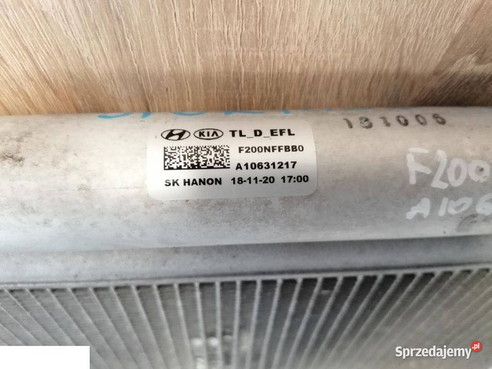 KIA SPORTAGE IV CHŁODNICA KLIMATYZACJI lubelskie Kozubszczyzna