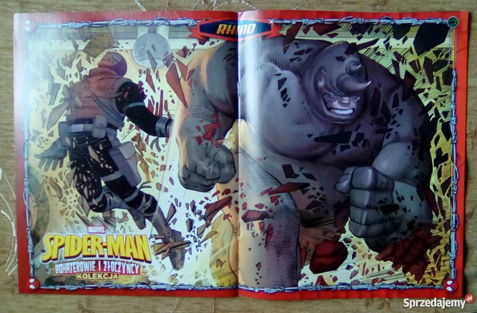 SPIDERMAN BOHATEROWIE I ZŁOCZYŃCY 46 Piszczac