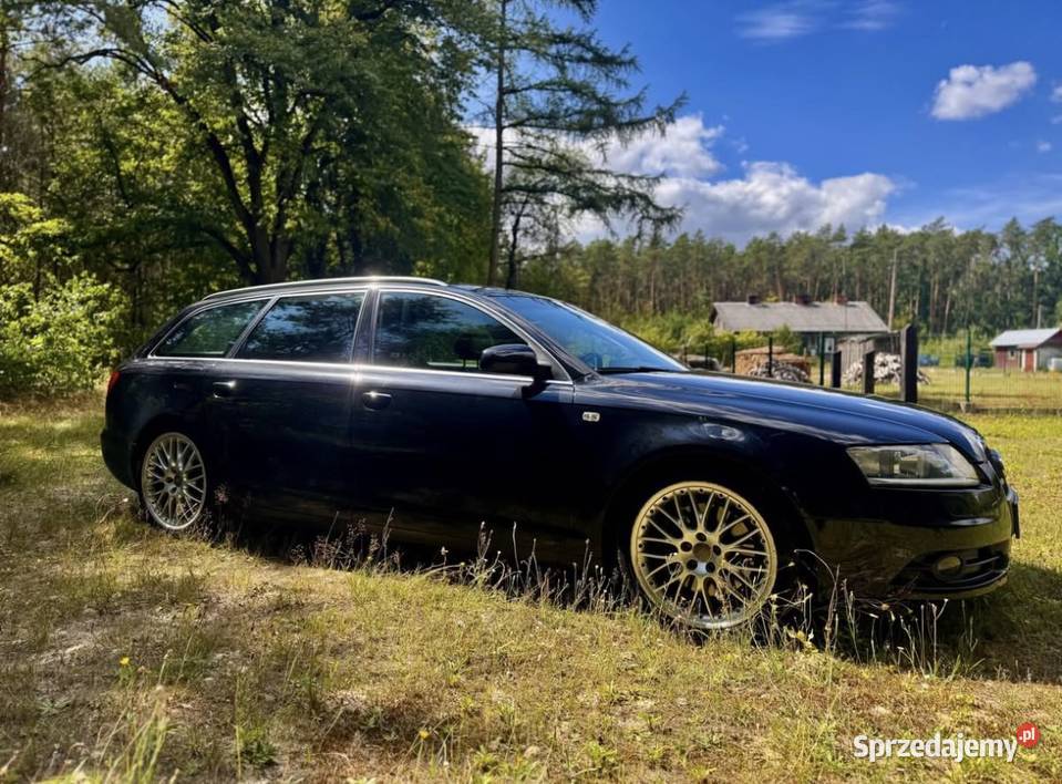 Audi A6 C6 Quattro Bogate wyposażenie czarny Lublin