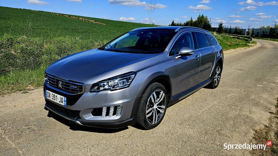 PEUGEOT 508 RXH 20 HDI 180 Full Led Navi Alu 18 Szarów