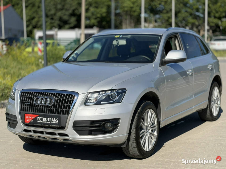 Audi Q5 20 TDI 170 LED BiKsenon QUATTRO Grzane srebrny