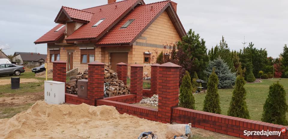 Słupki murki ala klinkier ogrodzenia imitacja Włocławek