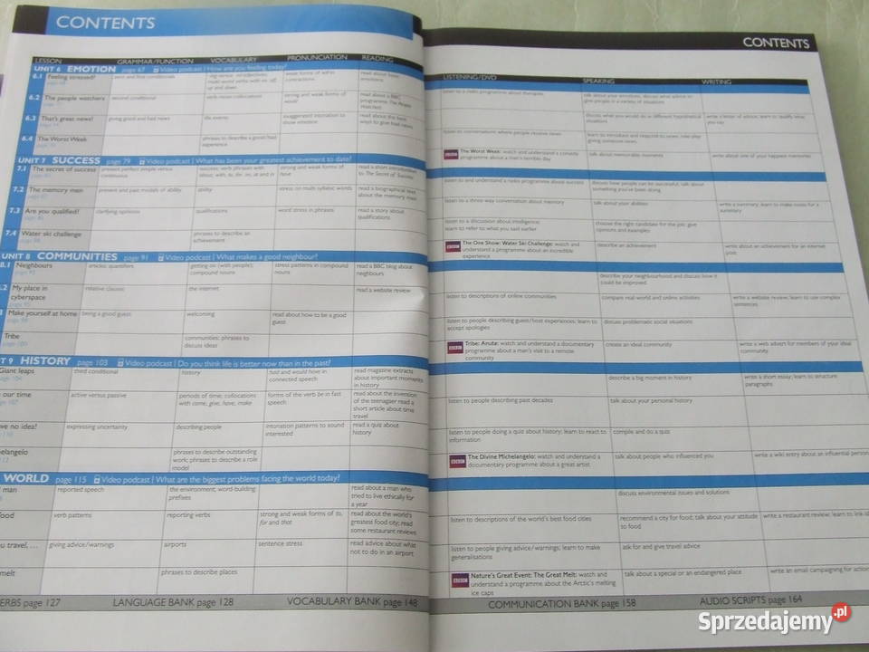 Speakout Intermediate Students Book DVD Clare Książki do nauki języka obcego Oborniki Śląskie
