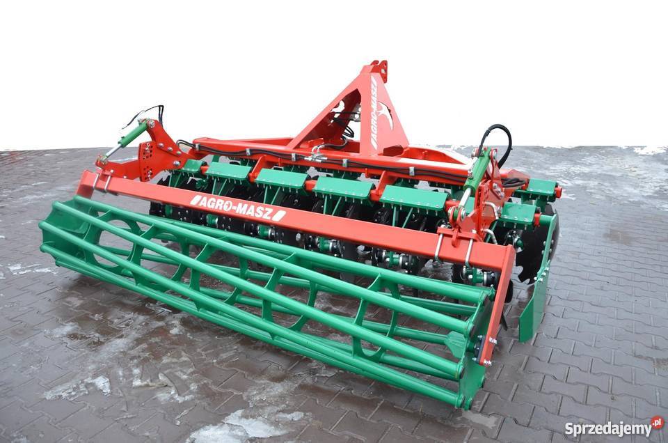 Brona talerzowa lekka AgroMasz talerzówka Rogóźno