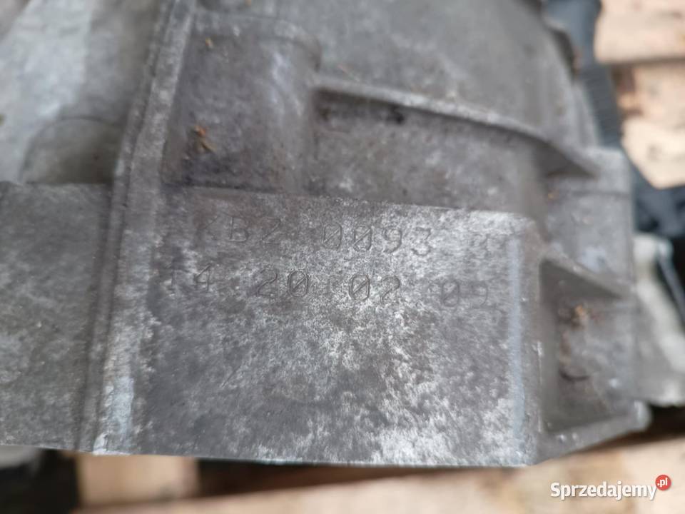 Skrzynia biegów KBZ 20 TFSI