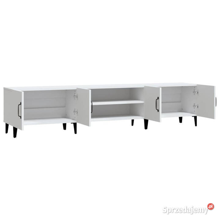 Szafka pod TV biała 180x315x40 materiał Warszawa