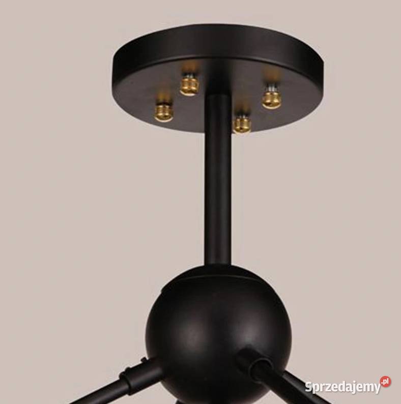 Lampa sufitowa wisząca LOFT Industrial 10 kul Choroszcz