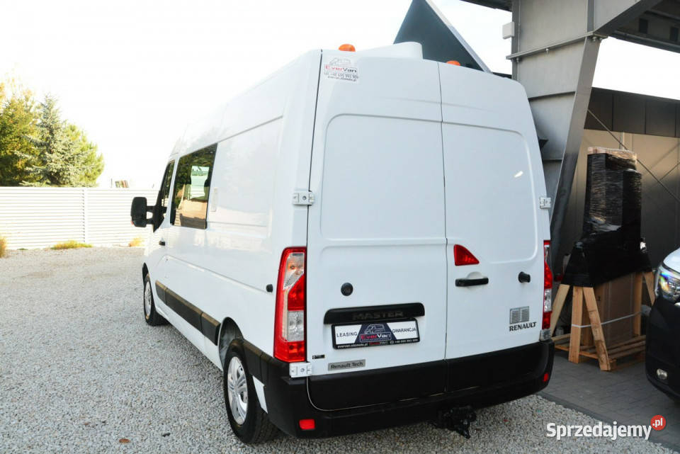 Renault Master średniak 7 osobowy brygadówka nieuszkodzony Warszawa