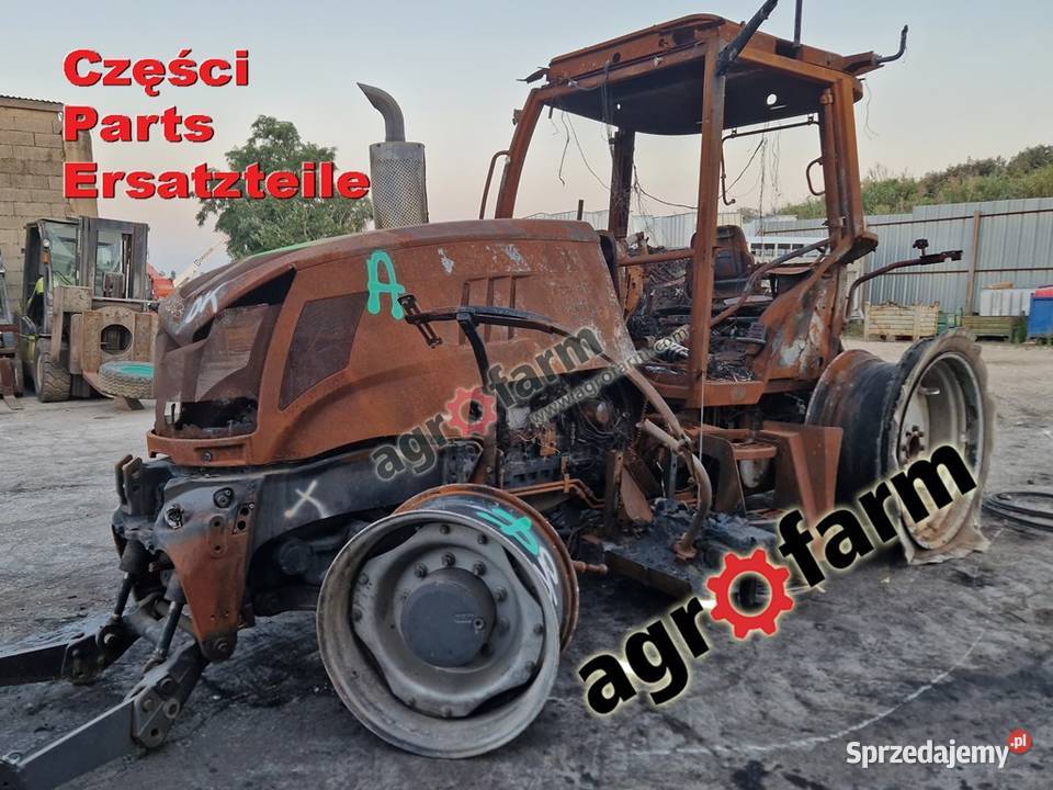 Massey Ferguson 7616 części skrzynia biegów oś Byków