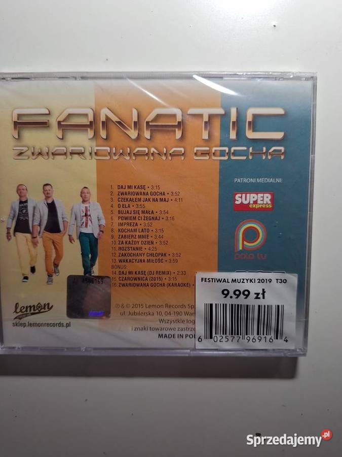 FANATIC Zwariowana Gocha Kultowy Album Disco Warszawa