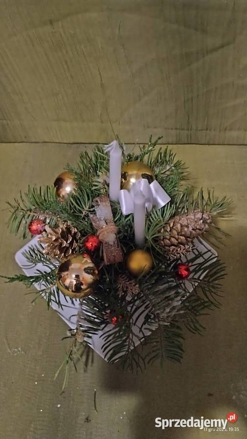 Ekowianek Wianek świąteczny bożonarodzeniowy Koszyce