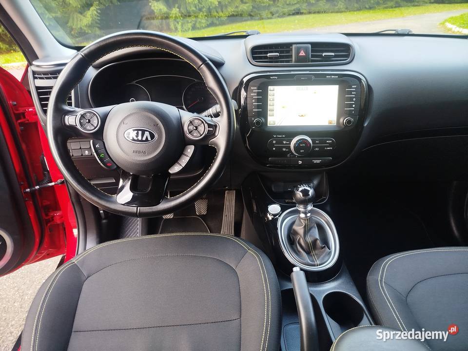 Kia Soul II 100 BEZWYPADKOWA LED NAVI czujniki tempomat Soul Grabownica Starzeńska