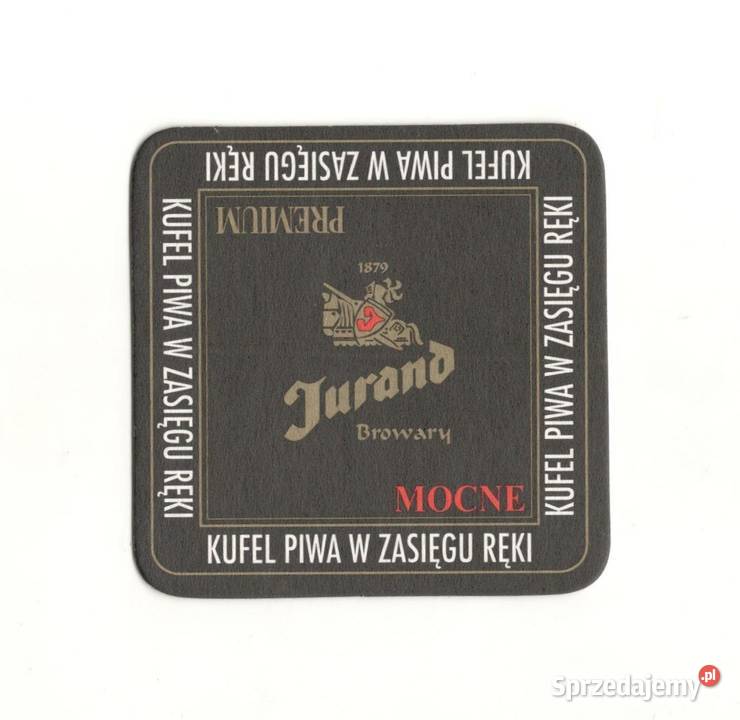 Jurand podstawka do piwa 1 Birofilistyka śląskie Gliwice