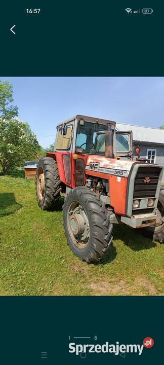 Massey Ferguson 595 MK II nieuszkodzony Jasionowa Dolina