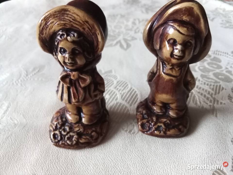 Prl figurki gips para łódzkie