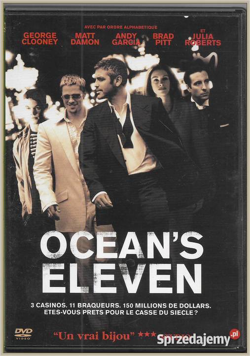 Oceans Eleven 2001 DVD Oceans Eleven Akcja