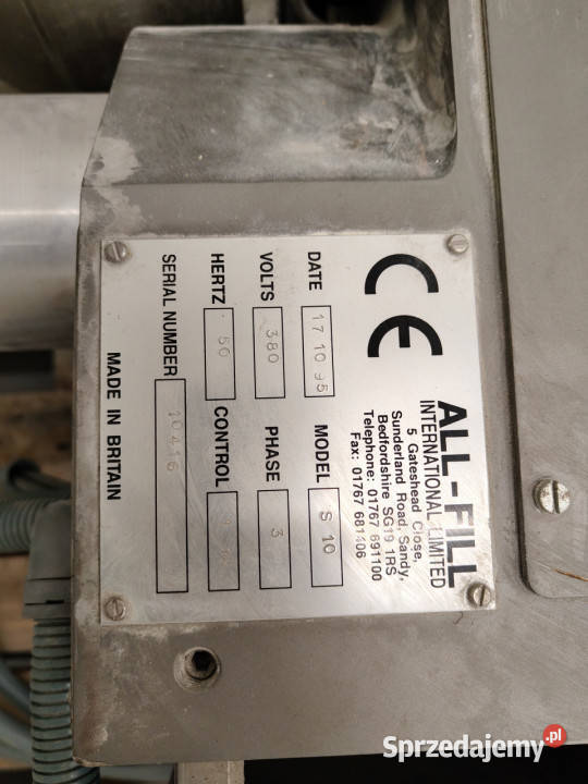 Dozowarka ALLFILL S10 APV 8 Rudno Dolne