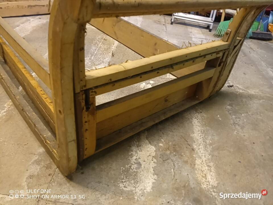 Szezlong stary stelaż do renowacji Poznań