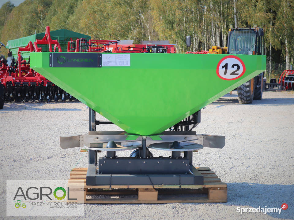 Rozsiewacz nawozu RS 600 l Langren 880l 1000l pomorskie Kwidzyn