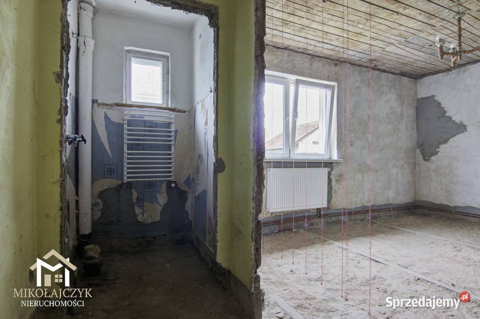 Pół domu dwa mieszkania Struga garaż ogródek Bartoszyce