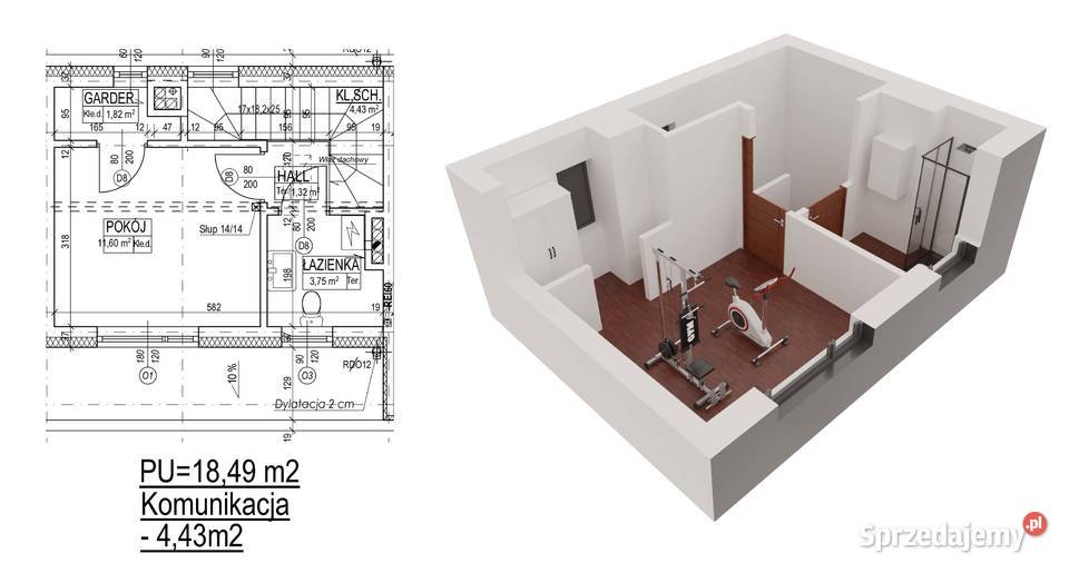 80m2 ogródek WAWA WAWER obok Gocław 0czynsz mazowieckie