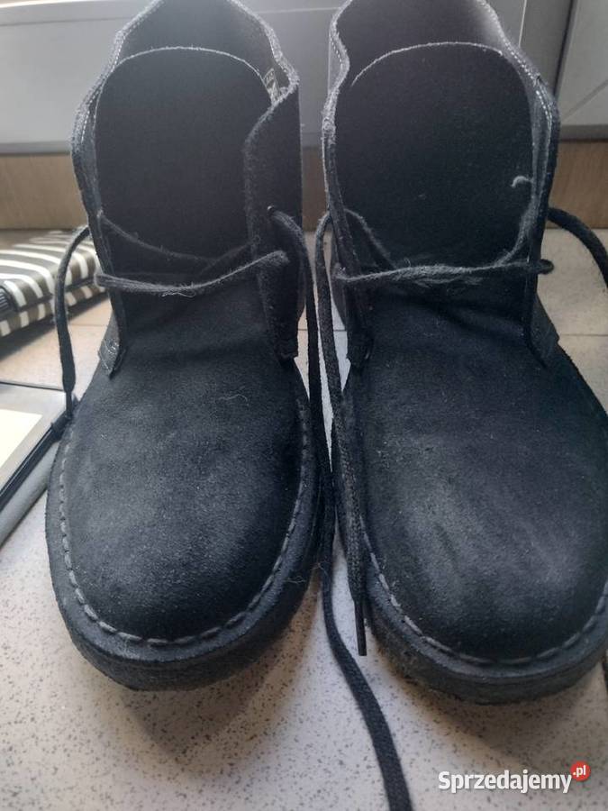 BUTY CLARKS UNISEX ZAMSZ KOSTKĘ Półbuty sprzedam