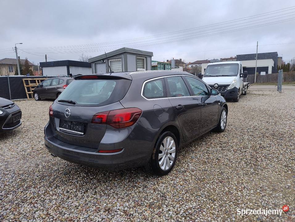 Opel Astra 14 Turbo ledy pół skóry Białystok