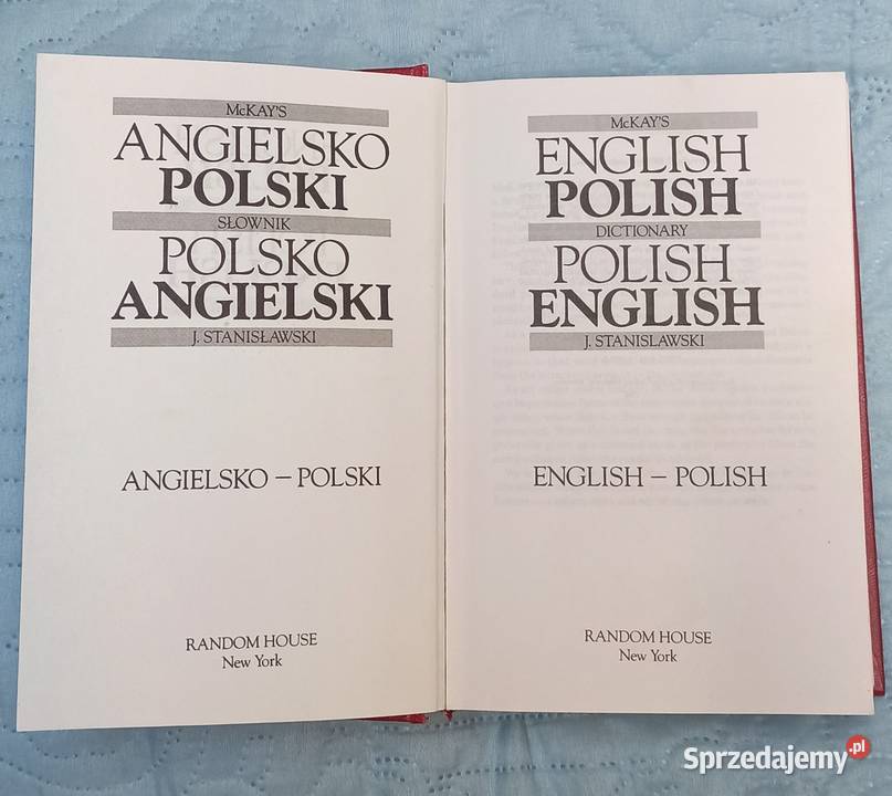 Słownik Angielskopolski Polsko Angielski Random sprzedam