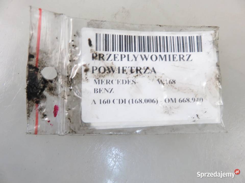 PRZEPŁYWOMIERZ MERCEDES 17 CDI 0281002489 Motoryzacja