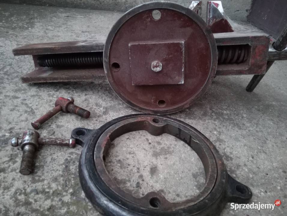 Duże imadło 170 mm stalowe Kraśnik sprzedam