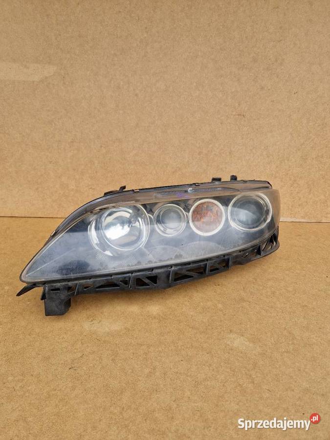 Mazda 6 lampa lewy przód przyciemniana Złotoryja