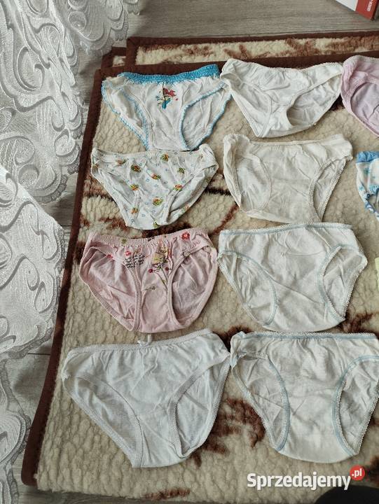 majtki dziewczęce rozmiar 110116 15 sztuk wielkopolskie Poznań