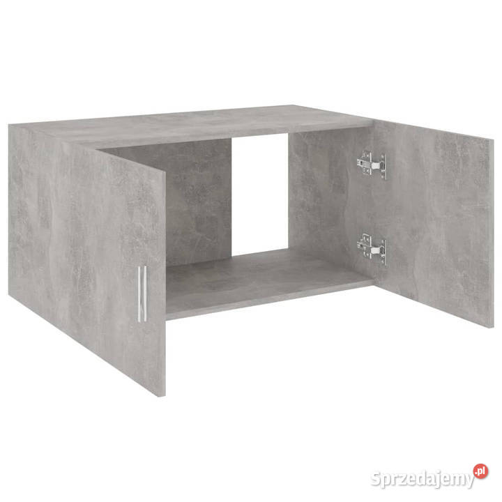 Szafka ścienna szarość betonu 80x39x40 WM802799 Półki Warszawa