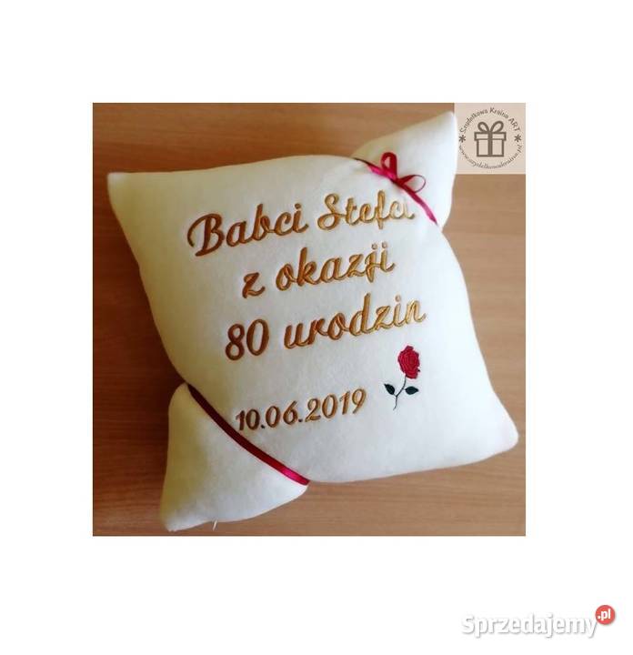 Prezent okrągłe 80 URODZINY osiemdziesiątkę