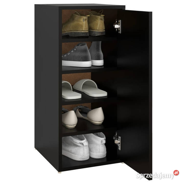 Szafka na buty czarna 32x35x70 materiał Warszawa