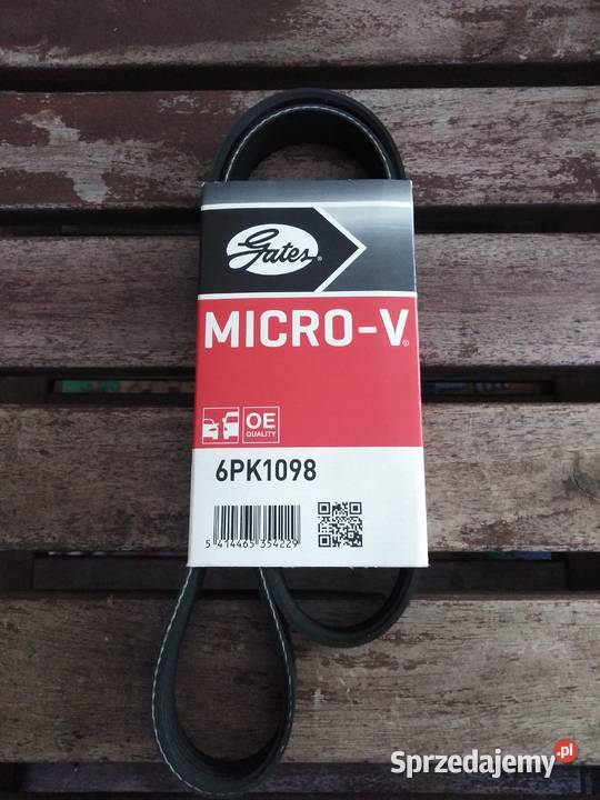 pasek GATES 6PK1098 MicroV możliwa wysyłka Pozostałe sprzedam