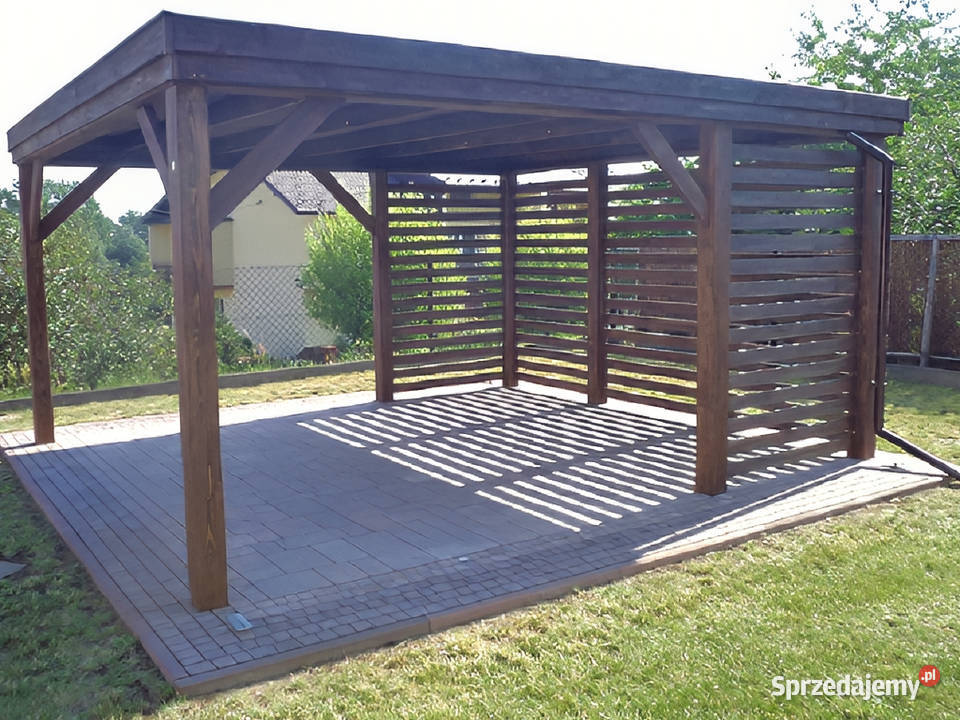 ALTANA 20 ALTANKA OGRODOWA DREWNIANA PRODUCENT śląskie Parzymiechy sprzedam