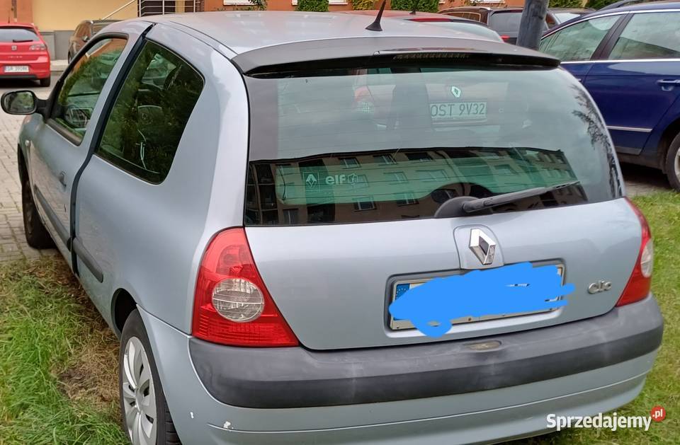Renault clio 2 ph2 12 16V 2004 75KM śląskie Rybnik