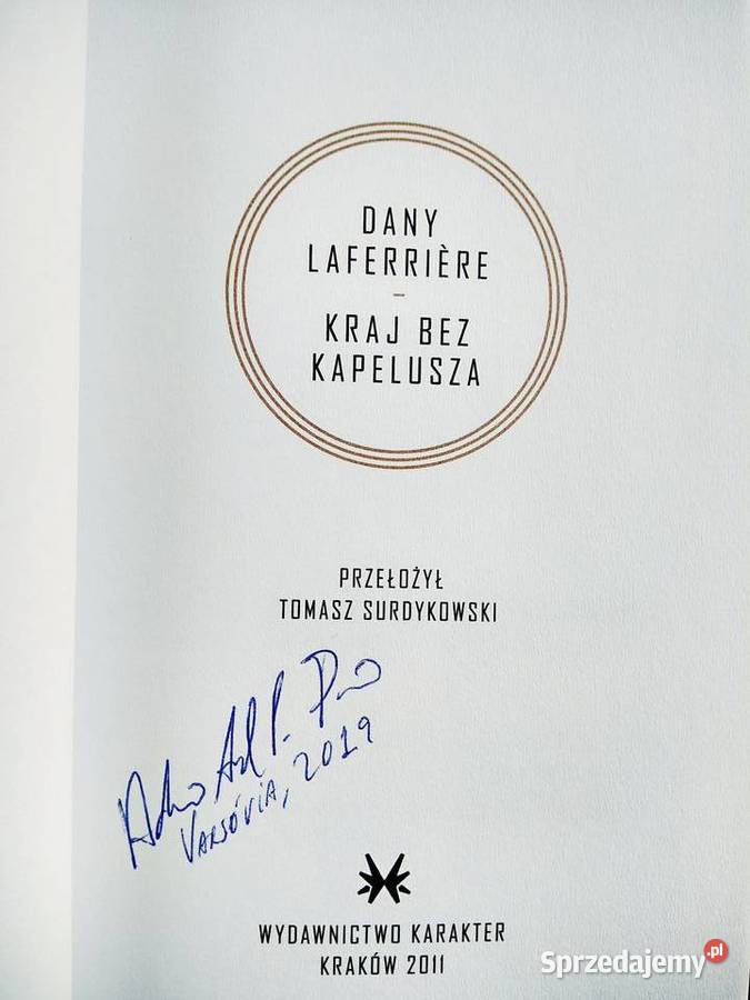 Kraj bez kapelusza księgarnia Warszawa sprzedam