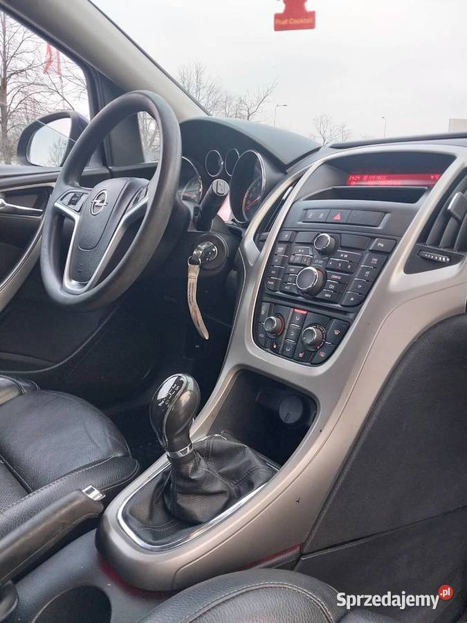 Opel Astra J 17 CDTI 2012 skórzane Astra mazowieckie Warszawa