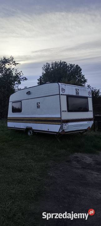 Przyczepa knaus opłacona stan Kempingowe Dobryszyce sprzedam