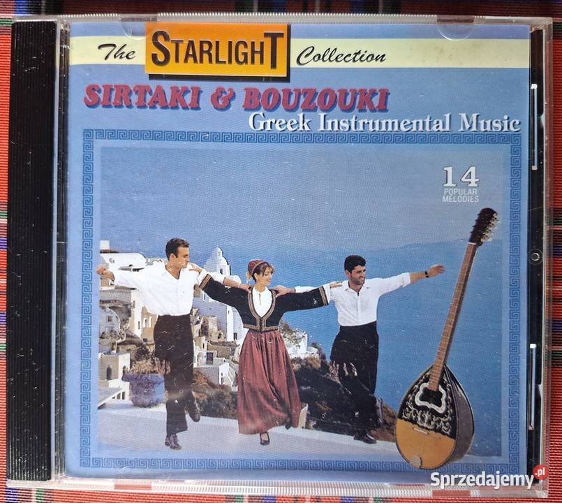 Sirtaki Bouzouki Greek Instrumental Music CD CD małopolskie Kraków